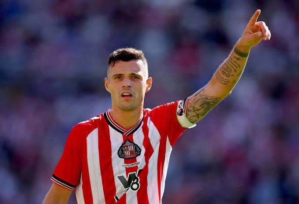 Granit Xhaka Agent Holds Secret Meeting with Newcastle’s Sporting Director What They Agreed  Leave Sunderland Fans Furious