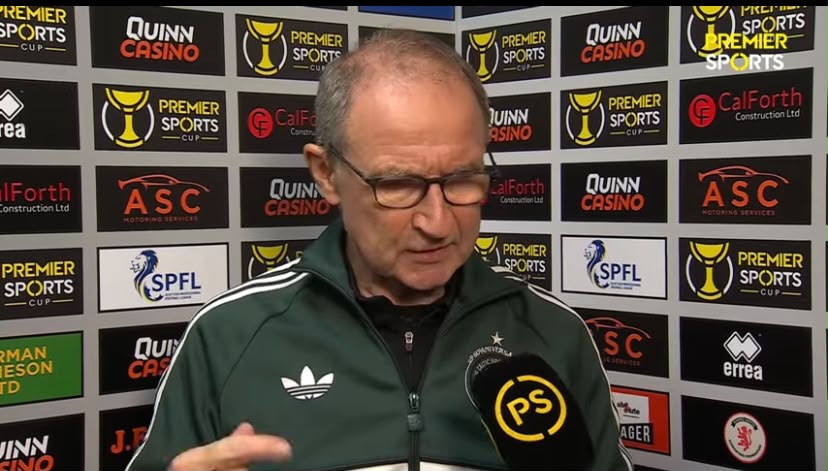 Social Media Explodes as Celtic Manager Martin O’Neill Responds to Rangers Fans’ Chant, SPFL Urged to Take Immediate Action