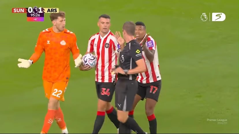 PGMOL Forced to Issue Official Statement as Punishment for Referee John Brooks Finalized Following Reinildo Mandava Red Card During Arsenal vs Sunderland Match