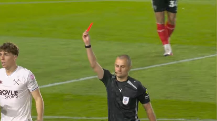 FIFA has just broke their silence on Lincoln player Tom Hamer Red Card against west ham and you won’t believe what they said