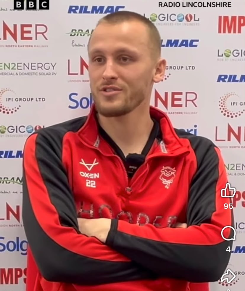 Lincoln City Star Tom Hamer Goes Viral After Interview Comments Following Red Card in 6-0 Thrashing by West Ham