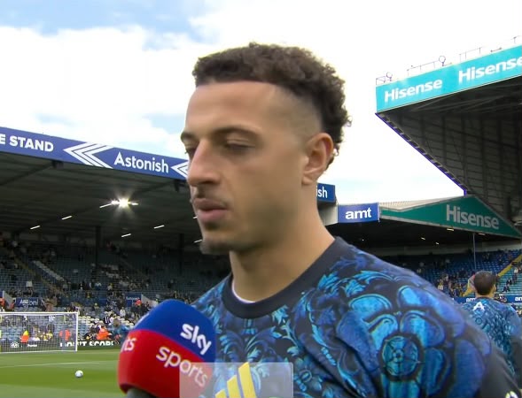 Leeds United Captain Ethan Ampadu Responds to Paul Merson’s Comments After Manchester United 1-1 Draw